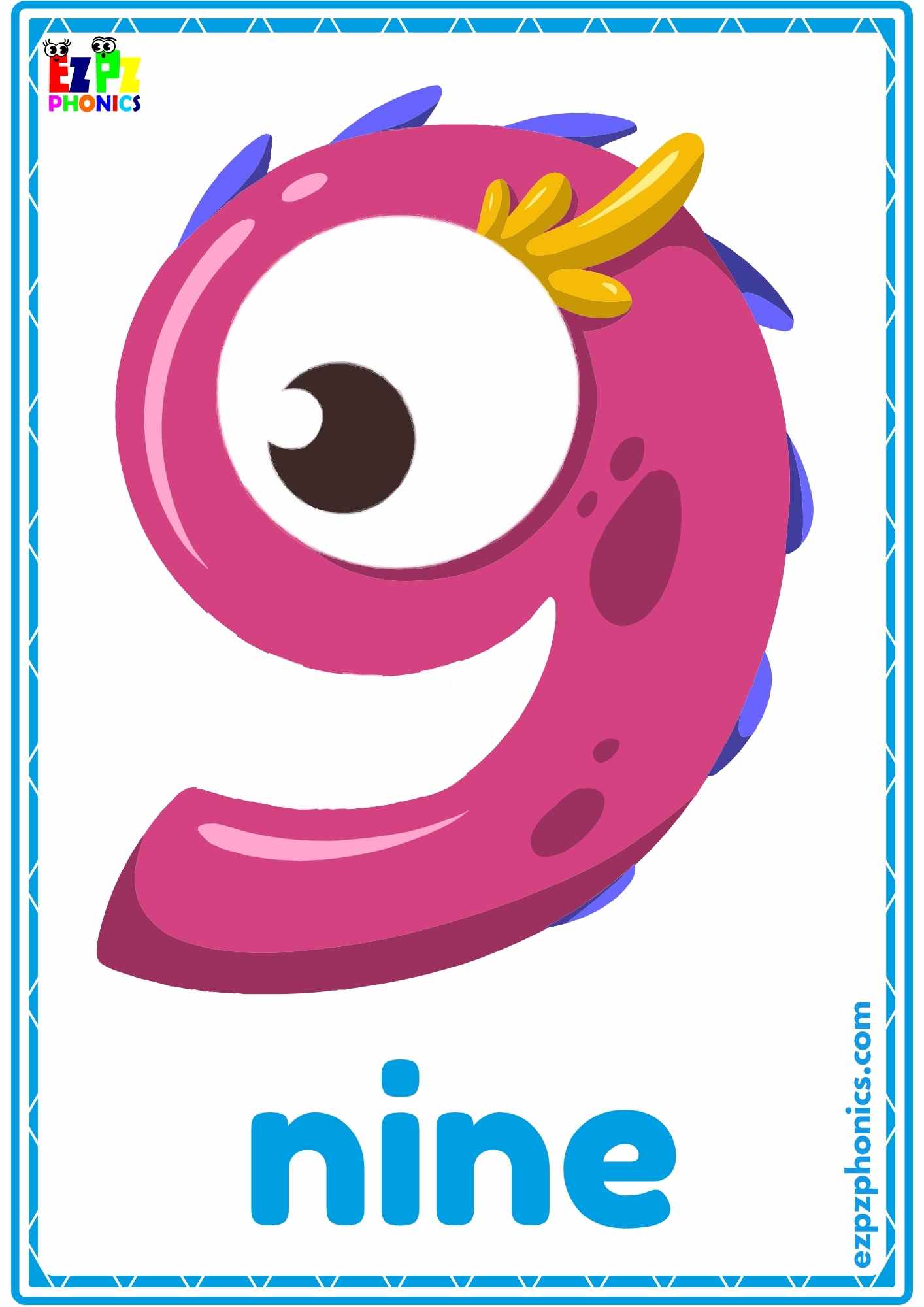 Numbers One to Ten Flashcards  View Online or Free PDF Download Words on the Front